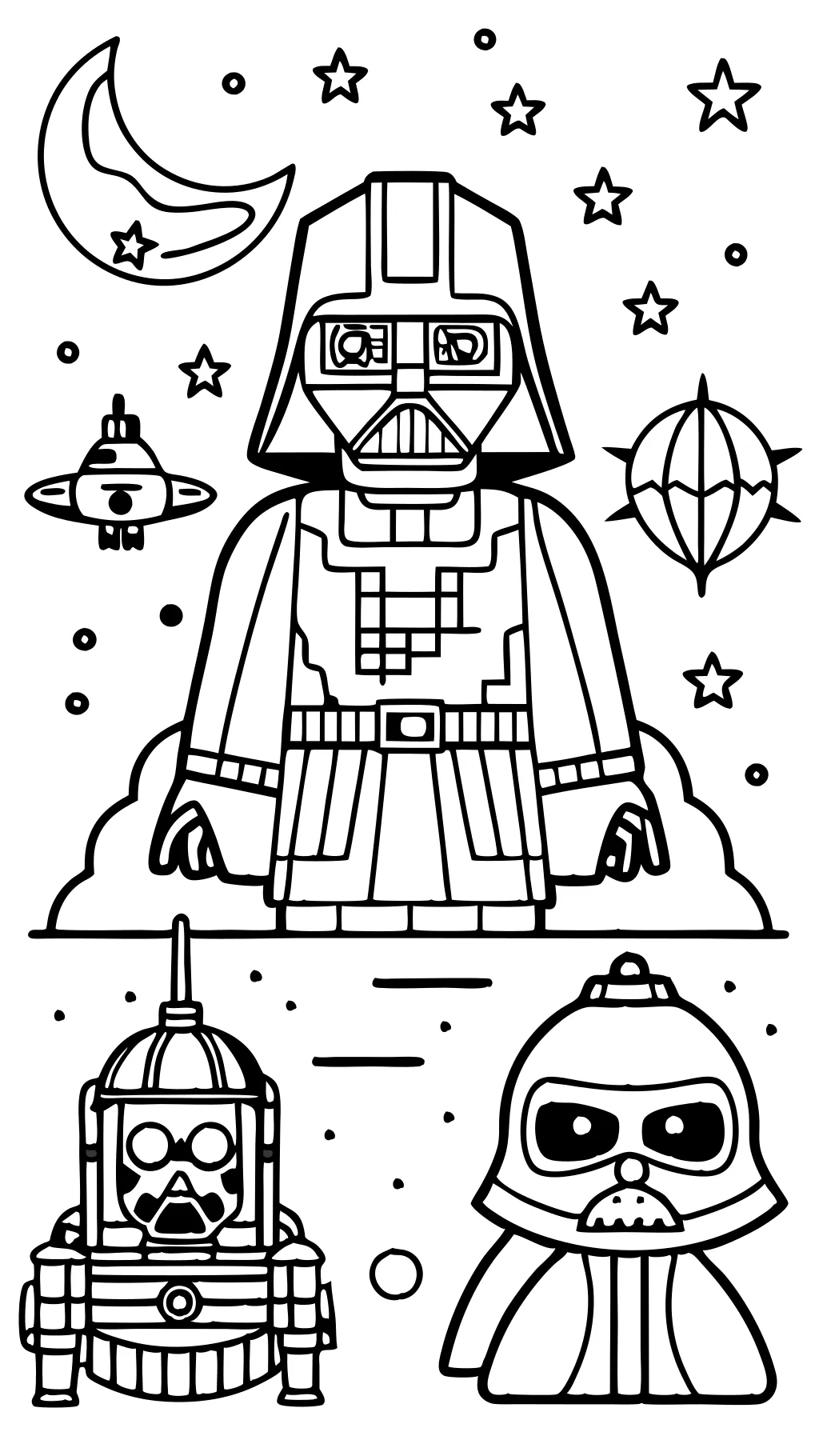 coloriages Star Wars Lego